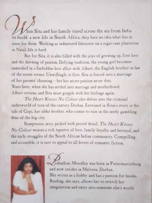 The Heart Knows No Colour ~ Praba Moodley