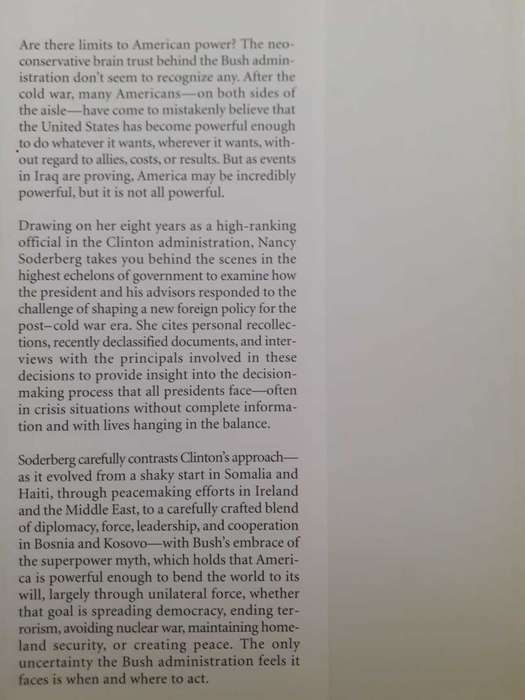 The Superpower Myth: The Use and Misuse of American Might ~ Nancy Soderberg