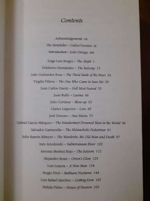 The Picador Book of LATIN AMERICAN STORIES ~ edited by Feuntes / Ortega
