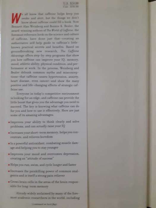 The Caffeine Advantage ~ Weinberg / Bealer