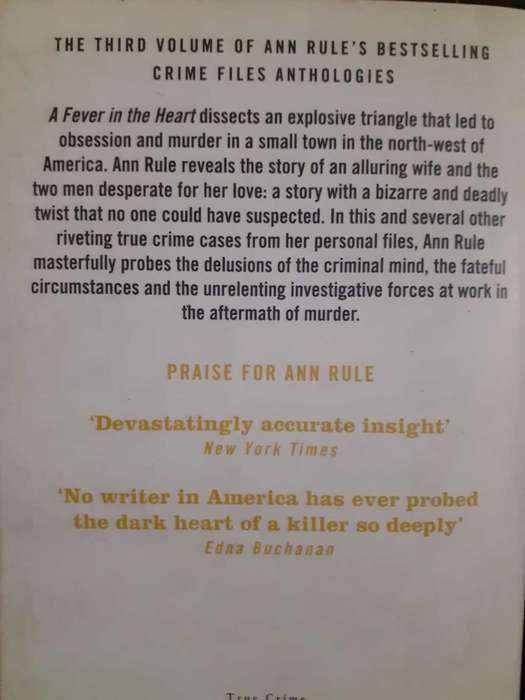 3 Books by Ann Rule - Every Breath You Take / Small Sacrifices / A Fever In The Heart