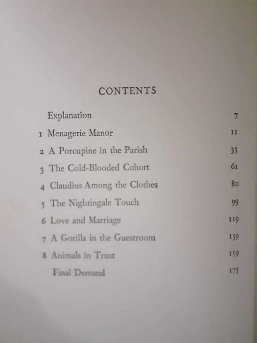 Menagerie Manor ~ Gerald Durrell