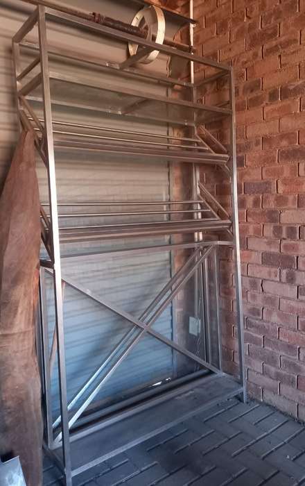 Stainless Steel Wine Display Shelf
