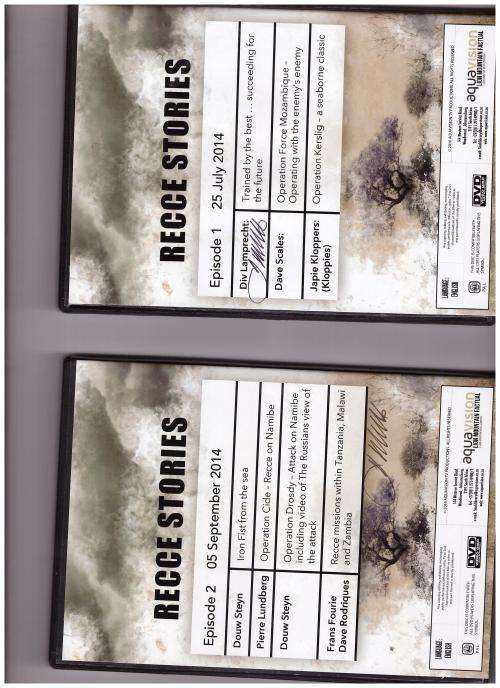 RECCE STORIES, 6 VOLUMES, GETEKEN