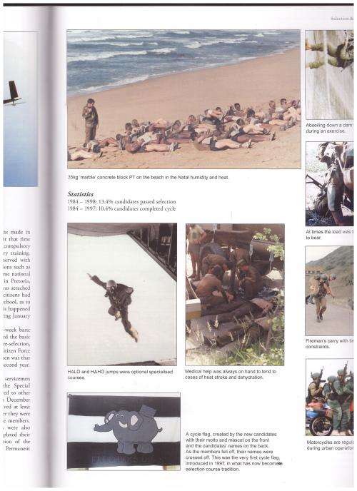 " RECCE" A COLLECTOR'S GUIDE TO THE HISTORY OF THE SOUTH AFRICAN SPECIAL FORCES, 1 ST ED.
