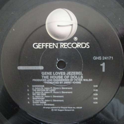 GENE LOVES JEZEBEL - THE HOUSE OF DOLLS (LP/VINYL)