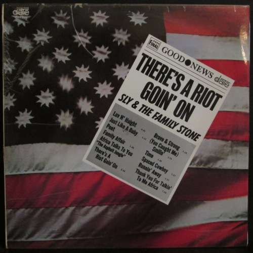 SLY and THE FAMILY STONE - THERES A RIOT GOIN ON (LP/VINYL)