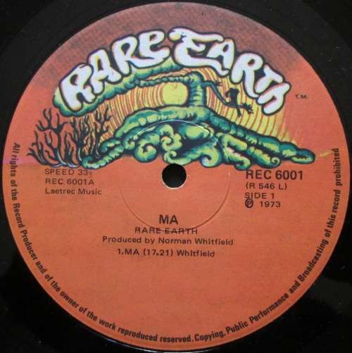 RARE EARTH - MA  (LPVINYL)