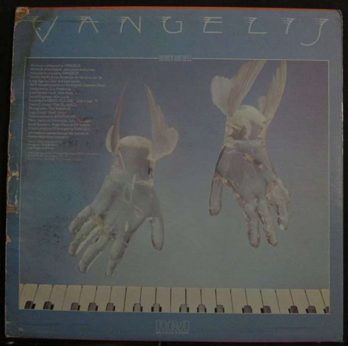 VANGELIS - HEAVEN AND HELL  (LP/VINYL)