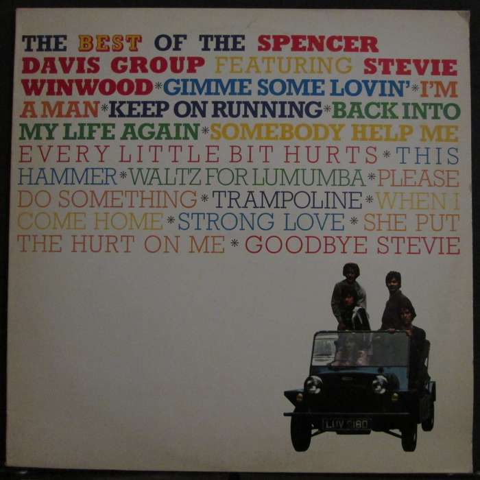 SPENCER DAVIS GROUP featuring STEVIE WINWOOD - THE BEST OF THE SPENCER DAVIS GROUP  (LP/VINYL)