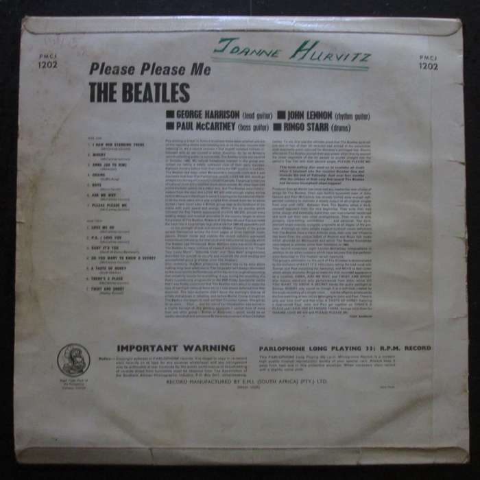 THE BEATLES - PLEASE PLEASE ME  (LP/VINYL)