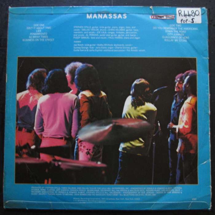 STEPHEN STILLS / MANASSAS - DOWN THE ROAD   (LP/VINYL)