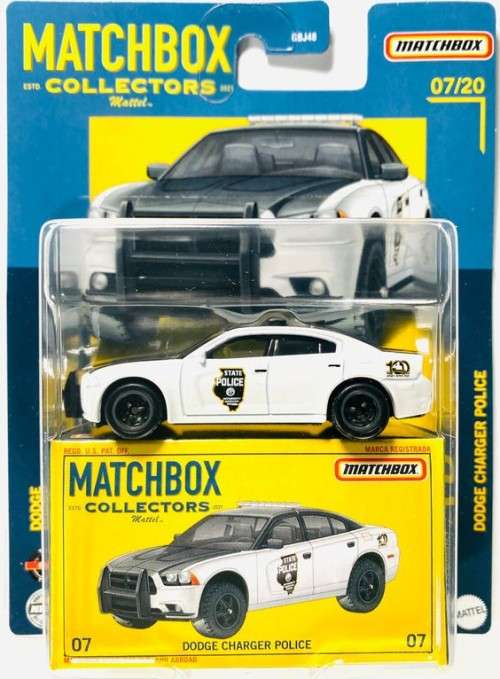 2022 MATCHBOX COLLECTORS EDITION DODGE CHARGER POLICE