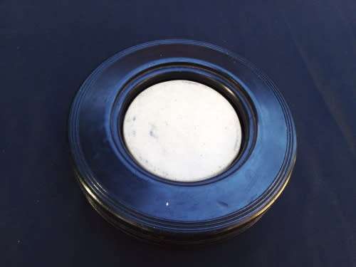 A vintage NATIONAL TYRE SERVICES - Tyre ashtray - 100% Original