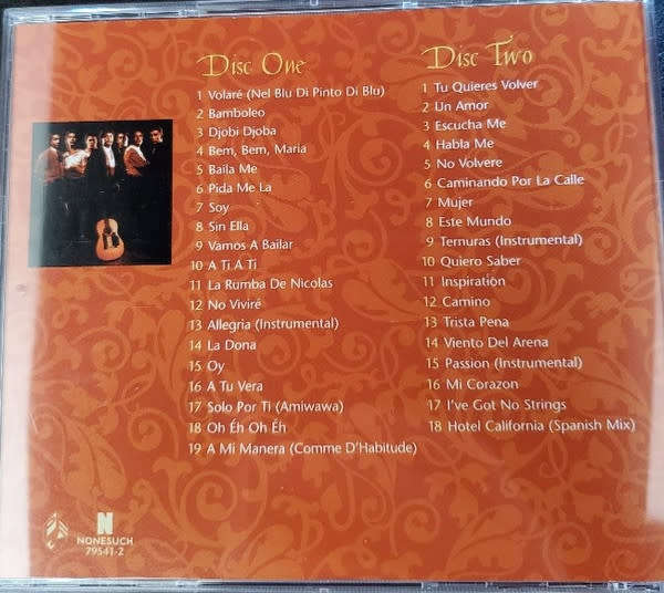 Gipsy Kings  ¡Volaré! The Very Best Of The Gipsy Kings - 2 x CD - CD AND COVER NEAR MINT