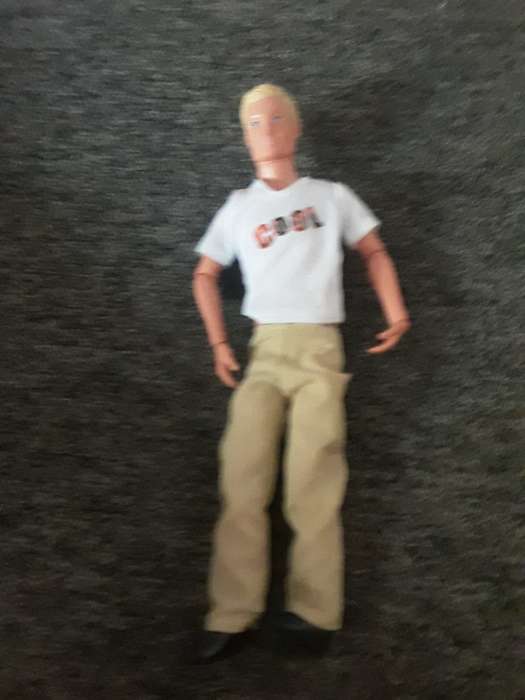 4 Barbie Dolls - Mattel - 1 Simba Kevin Doll