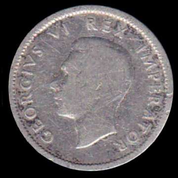 S.A. George Vl Sixpence - 1940.