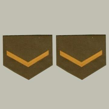 S.A. Army Lance Corporal Pair Of Rank Insignia.