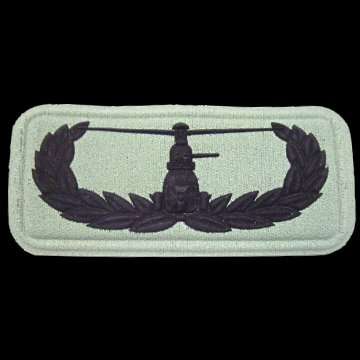 S.A.N.D.F. Air Assault Rubberized Breast Badge for Camo 2000.