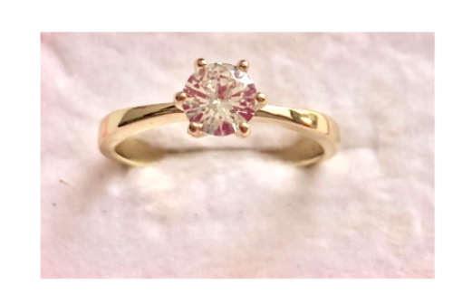 Popular **SISSYGIRLS** 1.2ct Sim. Diamond Ring Imported