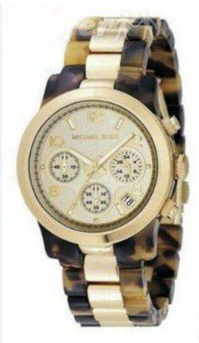 Brown and Gold Womens Watch