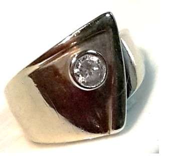 9 ct Solid Yellow Gold Ring #Size 8,5