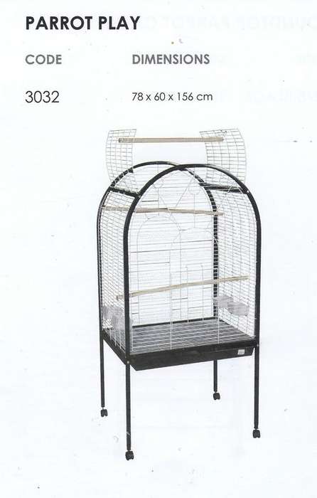 Bird Cage on Wheels