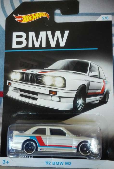 Diecast Hotwheels '92 BMW M3 (WHITE)