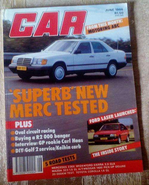 CAR MAGAZINE JUNE 1986 - VINTAGE CARS