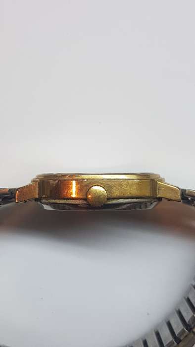 Omega De Ville Mens Automatic Watch with Date. Gold plated.