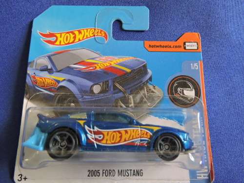 Hot Wheels FORD Mustang (Blue HW Race Team)