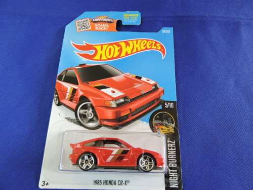 Hot Wheels HONDA CR-X ( Red )   #  HW BLOW OUT SALE  #
