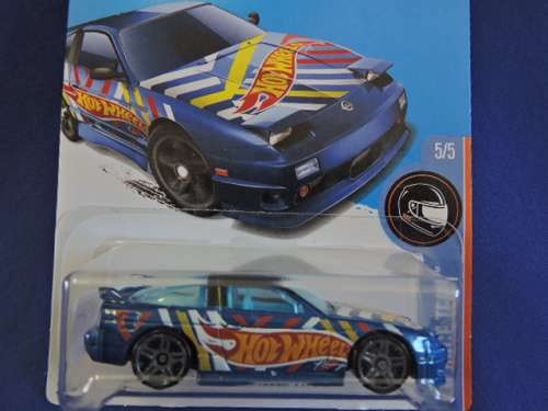 Hot Wheels NISSAN 180 SX Type X ( Hot Wheels Blue ) Like Datsun