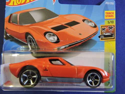 Hot Wheels LAMBORGHINI MIURA SV  Supercar ( Orange )
