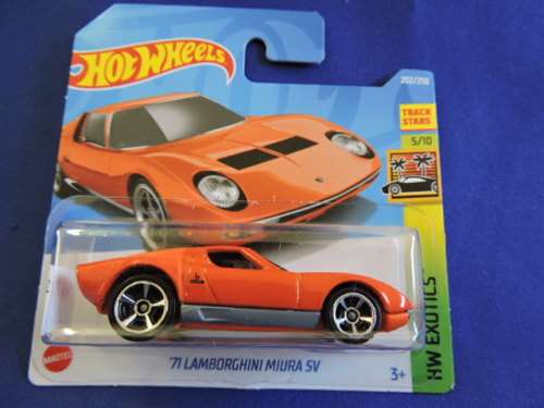 Hot Wheels LAMBORGHINI MIURA SV  Supercar ( Orange )