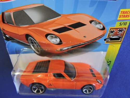 Hot Wheels LAMBORGHINI MIURA SV  Supercar ( Orange )