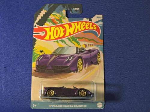 Hot Wheels PAGANI HUAYRA Roadster  Supercar  ( Purple )