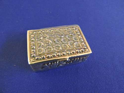 Sterling Silver Pill box with 925 Hallmark