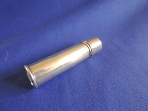 Hallmarked Sterling Silver Mens Shaving Brush  Birmingham 1920