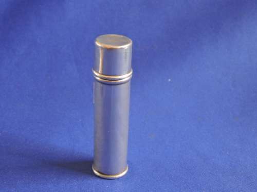 Hallmarked Sterling Silver Mens Shaving Brush  Birmingham 1920