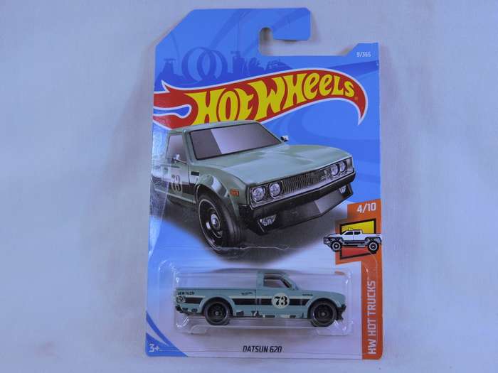 Hot Wheels NISSAN 620 Truck Bakkie ( Teal Green #73 ) Like Datsun