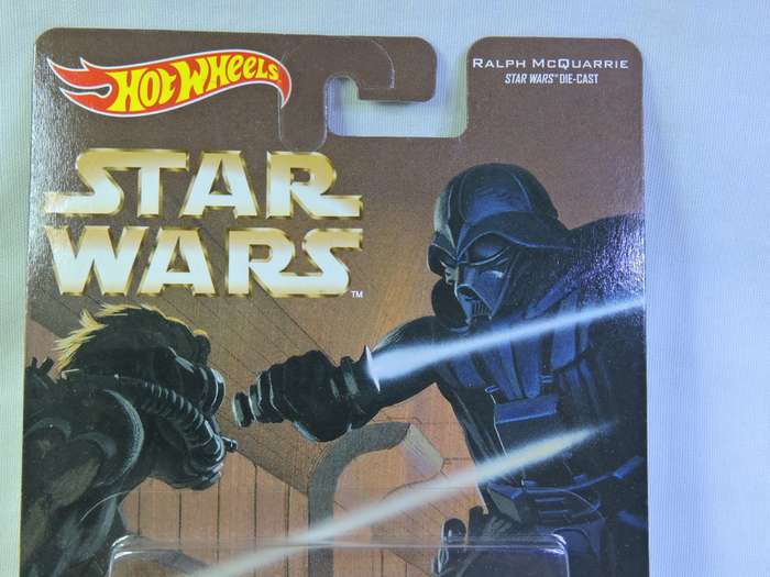 Hot Wheels FORD Transit Supervan ( Star Wars ) Full metal with Real Rider tyres.   Awesome detail.
