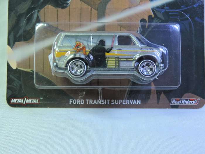 Hot Wheels FORD Transit Supervan ( Star Wars ) Full metal with Real Rider tyres.   Awesome detail.