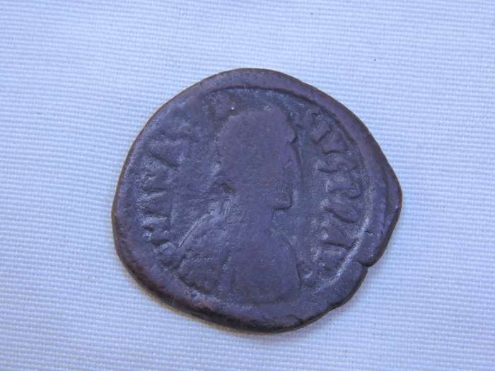 Roman coin Byzantine Empire Constantinopolis Justin I, 40 Nummi