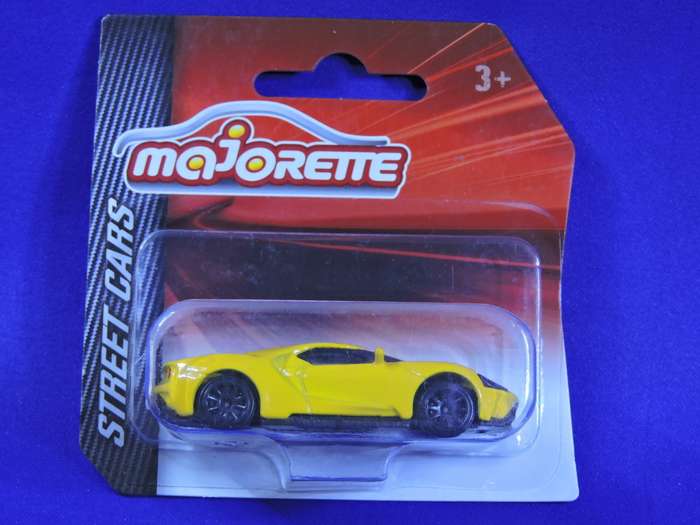 Majorette FORD GT ( Yellow ) Like Hot Wheels