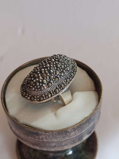 Silver Marcasite ring