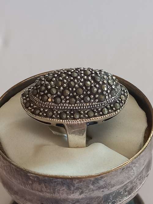Silver Marcasite ring