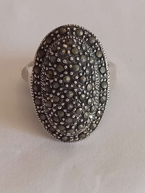 Silver Marcasite ring