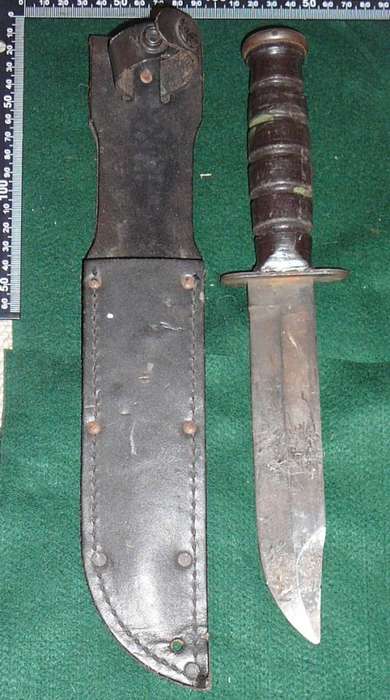 SADF RECCE ISSUE CAMILLUS FIGHTING KNIFE