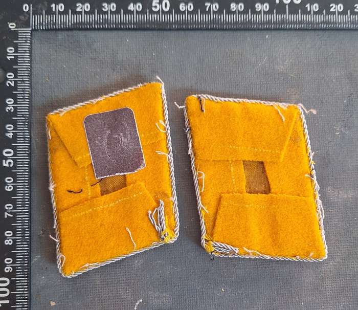 WW2 GERMAN AIR FORCE ORIGINAL MAJOR COLLAR RANK SET